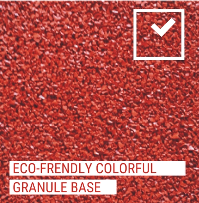 Eco-Friendly colorful granule base