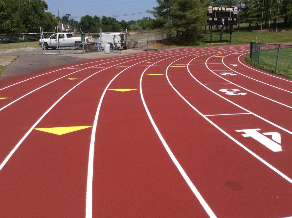 Options for Running Track Material