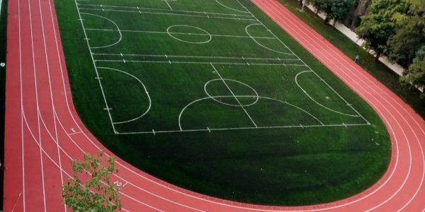 200 MTR RUNNING TRACK AND FOOTBALL GROUND